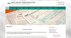 Desktop Screenshot of kmfcpa.com